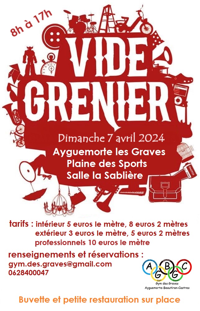 Vide-greniers de la Gym des Graves