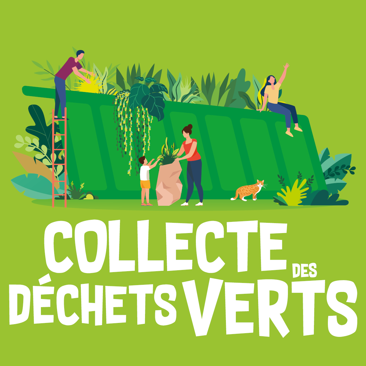 Prochaine collecte des déchets verts